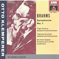 Otto Klemperer / Brahms : Symphony No.1, etc. (수입/CDM7696512)