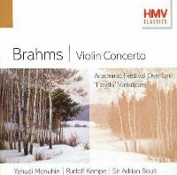 Yehudi Menuhin, Rudolf Kempe, Sir Adrian Boult / Brahms : Violin Concerto (수입/HMV5723262)