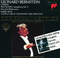 Leonard Bernstein / Beethoven : Symphony No. 5 &amp; Talks About &quot;How A Great Symphony Was Written&quot; (수입/SXK47645)