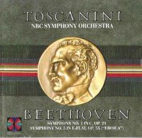 Arturo Toscanini / Beethoven : Symphonies Nos. 1 And 3 (수입/RCD17197)