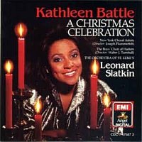 Kathleen Battle, Leonard Slatkin / A Christmas Celebration (수입/CDC7475872)