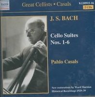 Pablo Casals / Great Cellists - 바흐 : 무반주 첼로 조곡 1-6번 (Bach : Suites for Violoncello Solo BWV 1007-1012) (2CD/수입/811091516)