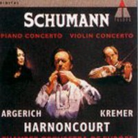 Martha Argerich, Gidon Kremer, Nikolaus Harnoncourt / 슈만 : 피아노 협주곡, 바이올린 협주곡 (Schumann : Piano Concerto Op.54, Violin Concerto WOO23) (수입/4509906962)
