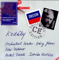 Antal Dorati / 코다이 : 관현악 작품집 (Kodaly : Orchestral works) (4CD Box Set/수입/미개봉/4782303)