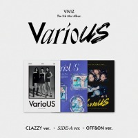비비지 (VIVIZ) / VarioUS (3rd Mini Album) (Photobook Ver.) (Clazzy/Side-A/Off&amp;On Ver. 랜덤 발송/미개봉)