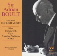Sir Adrian Boult / Sir Adrian Boult Conducts English Music (2CD/VAIA10672)