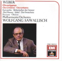 Wolfgang Sawallisch / Weber : Overtures (수입/CDM7695722)