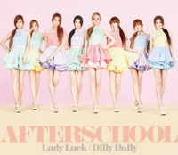 애프터 스쿨 (After School) / Lady Luck / Dilly Dally (CD+DVD/Type-A/일본수입/미개봉/Single/프로모션)