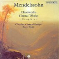 Nicel Matt / 멘델스존 : 합창 작품 전집 (Mendelssohn : Choral Works) (10CD Box Set/수입/99997)