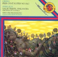 Leonard Bernstein / Grieg : Peer Gynt Suites No. 1 ,2  7 Sibelius : Valse Triste, Finlandia, The Swan Of Tuonela (일본수입/DCK8023)