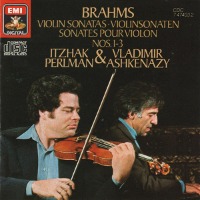 Itzhak Perlman, Vladimir Ashkenazy / 브람스 : 바이올린 소나타 1- 3번 (Brahms: Violin Sonatas Nos. 1-3) (수입/CDC7474032)