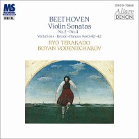 Ryo Terakado, Boyan Vodenitcharov / 베토벤 : 바이올린 소나타 2, 4번 &amp; 모차르트 : &#039;만약 백작께서 춤춘다면&#039;주제에 의한 12개의 변주 (Beethoven : Violin Sonata No.2, 4) (일본수입/COCO73209/프로모션)
