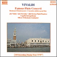 Jiri Valek, Oliver Dohnanyi / 비발디 : 유명 플루트 협주곡집 (Vivaldi : Famous Flute Concertos) (수입/8550385)