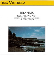 Charles Munch / 브람스 : 교향곡 1번 (Brahms : Symphony No.1) (수입/78122RV)