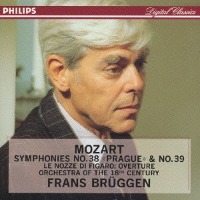 Frans Bruggen / Mozart : Symphonies No. 38 &quot;Prague&quot; &amp; No. 39 (일본수입/PHCP10552)