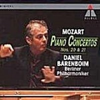 Daniel Barenboim / 모차르트 : 피아노 협주곡 20, 21번 (Mozart : Piano Concerti 20 &amp; 21) (수입/9031757102)