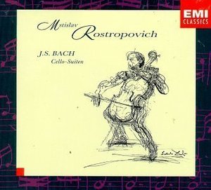 Mstislav Rostropovich / 바흐 : 무반주 첼로 조곡 1-6번 (Bach : Suites for Violoncello Solo BWV 1007-1012) (2CD/EKC2D030012)