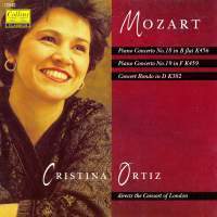 Cristina Ortiz / Mozart : Piano Concertos Nos. 18 &amp; 19 (수입/12542)