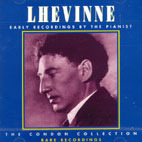 Joseph Lhevinne / Early Recordings By The Pianist (미개봉) 