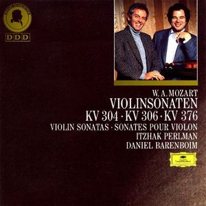 Itzhak Perlman, Daniel Barenboim / Mozart : Violinsonaten, KV 304, 306 &amp; 376 (수입/4312772)