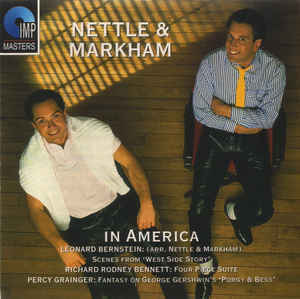 David Nettle &amp; Richard Markham / 두 대의 피아노를 위한 미국 작품집 (In America - Music for Two Pianos) (수입/MCD76)