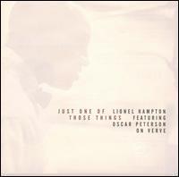 Lionel Hampton / Just One Of Those Things - Featuring Oscar Peterson On Verve (수입)