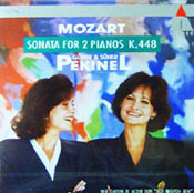 Guher Pekinel, Suher Pekinel / 모차르트 : 2대의 피아노를 위한 소나타, 작품448 (Mozart : Sonata for 2 Pianos K.448) (4509950412)