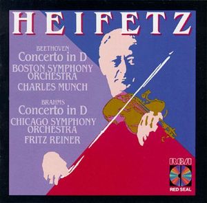 Jascha Heifetz / Heifetz Plays Beethoven &amp; Brahms (수입/RCD15402)