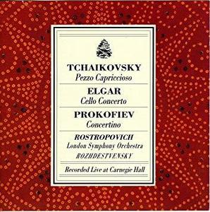 Mstislav Rostropovich, Gennady Rozhdestvensky / Elgar : Cello Concerto &amp; Prokofiev : Concertino &amp; Tchaikovsky : Pezzo Capriccioso - Rostropovich at Carnegie Hall (수입/INCD7301)